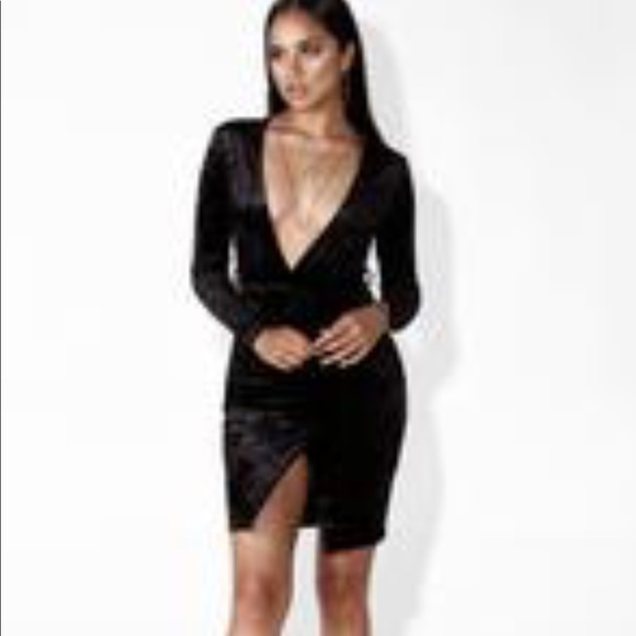 Juxlabel velvet dress - Picture 2 of 5